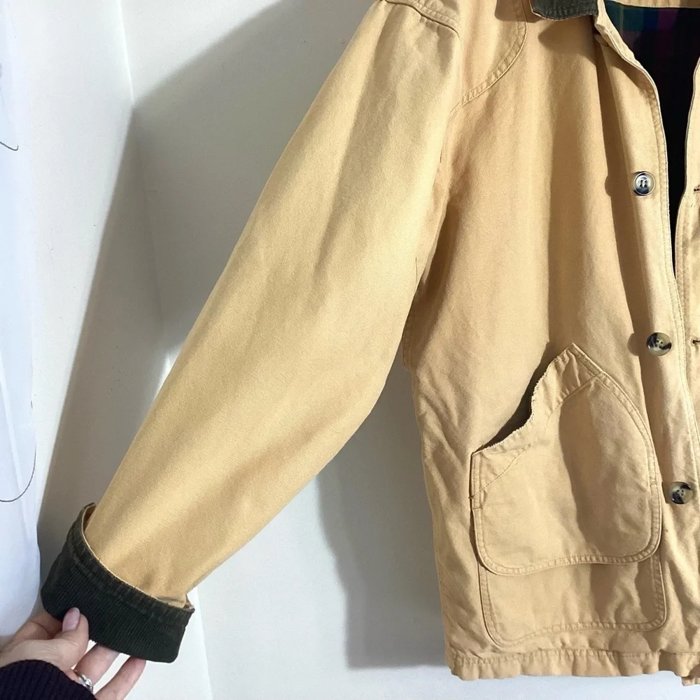 Lanesboro Outdoor Tan Canvas Barn Chore Jacket XL